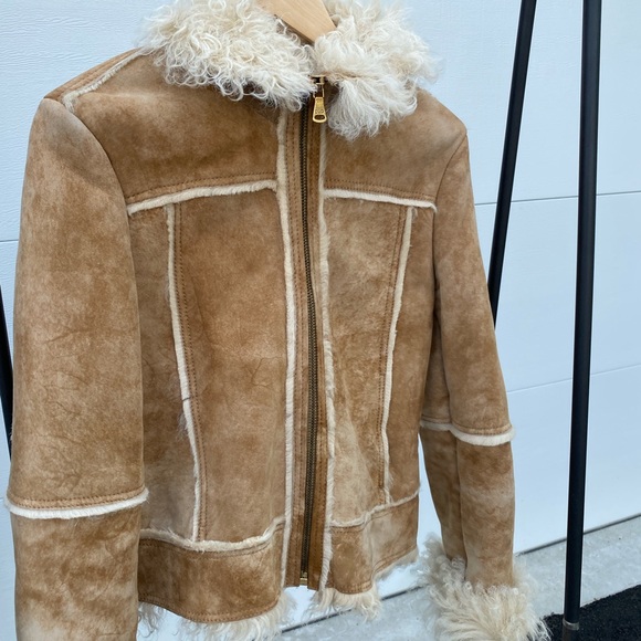 D&G genuine shearling coat - Picture 2 of 14